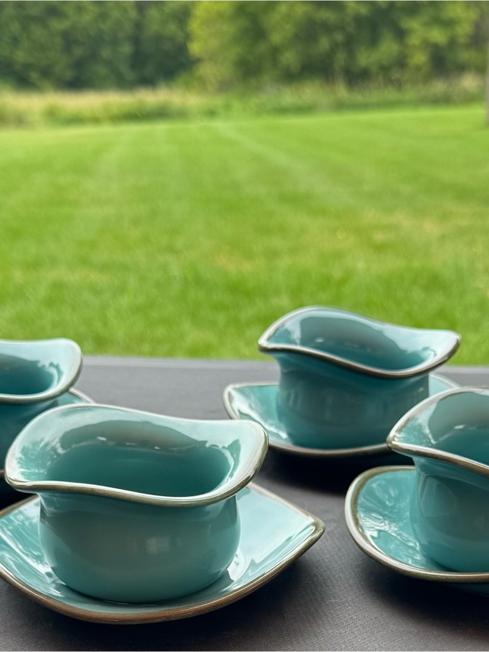 Southern Living at HOME Tuscan Tidbit bowls and Saucers